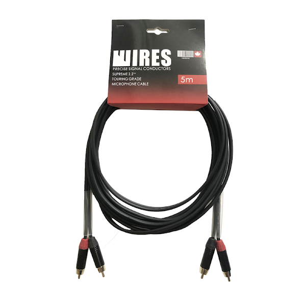 Sound Cable 2 RCA - 2 RCA - 5M