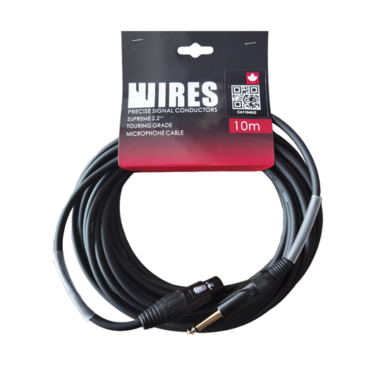 Sound Cable XLR F - PL 6.3 - 10M