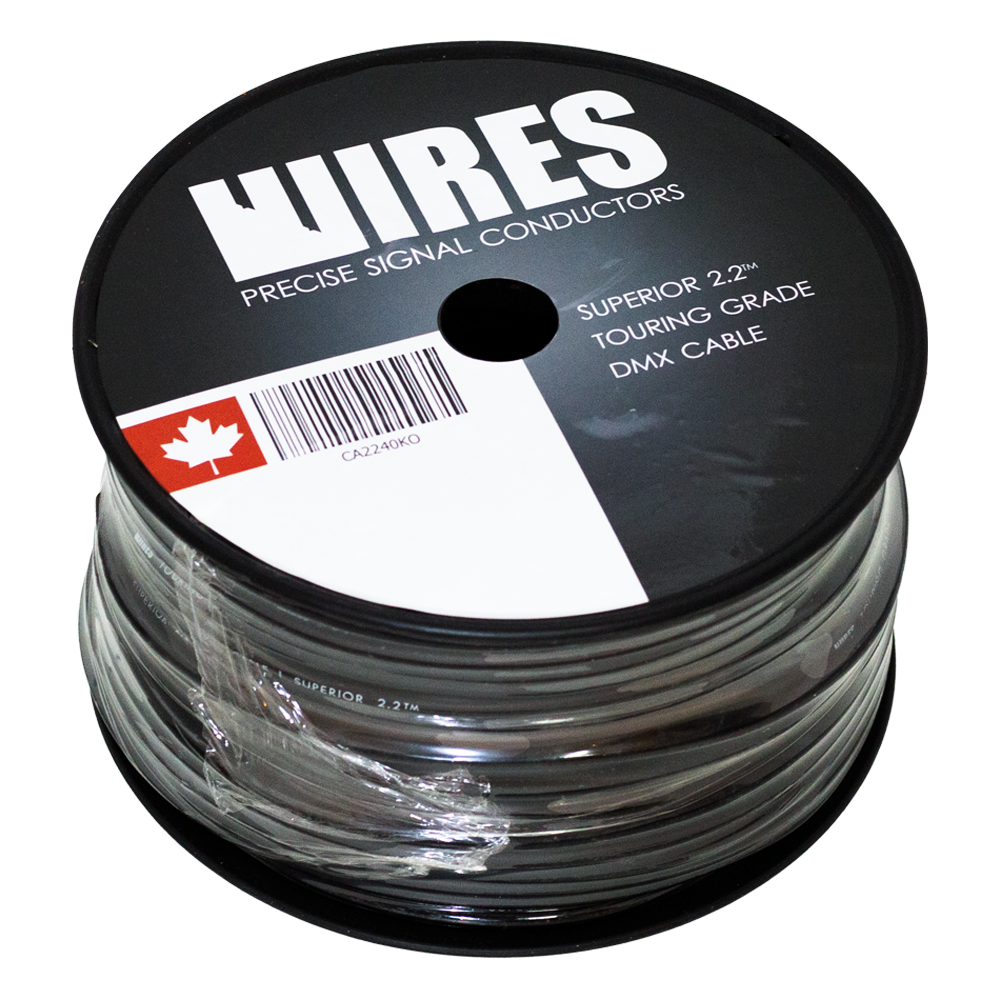 DMX Cable 2x2mm - 100M Roll