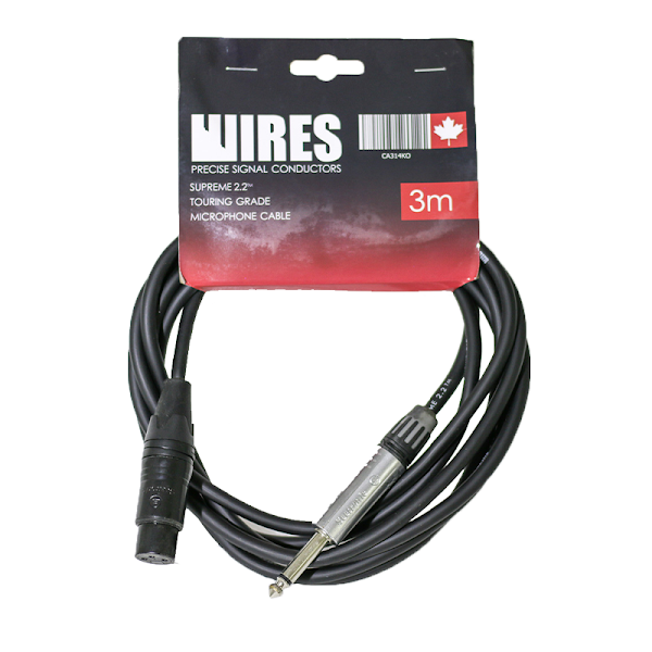 Sound Cable XLR F - PL 6.3 - 3M