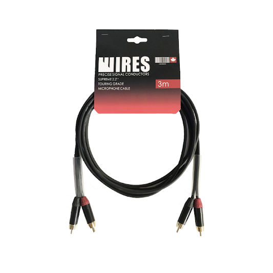 Sound Cable 2 RCA - 2 RCA - 3M