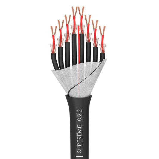 Multi XLR Cable 8x2x2mm - 100M Roll